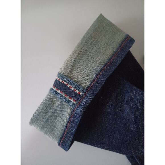RARE Anthropologie Holding Horses Dark Selvedge Denim Straight Leg‎ Womens W30 - Picture 8 of 8